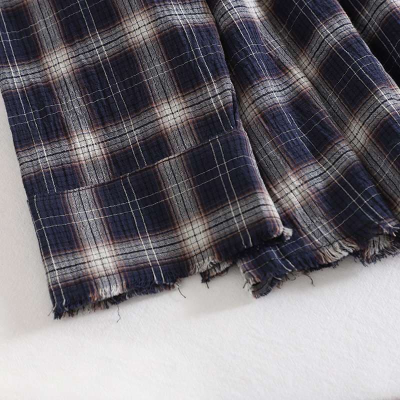 柄シャツ チェック柄フランネルシャツ