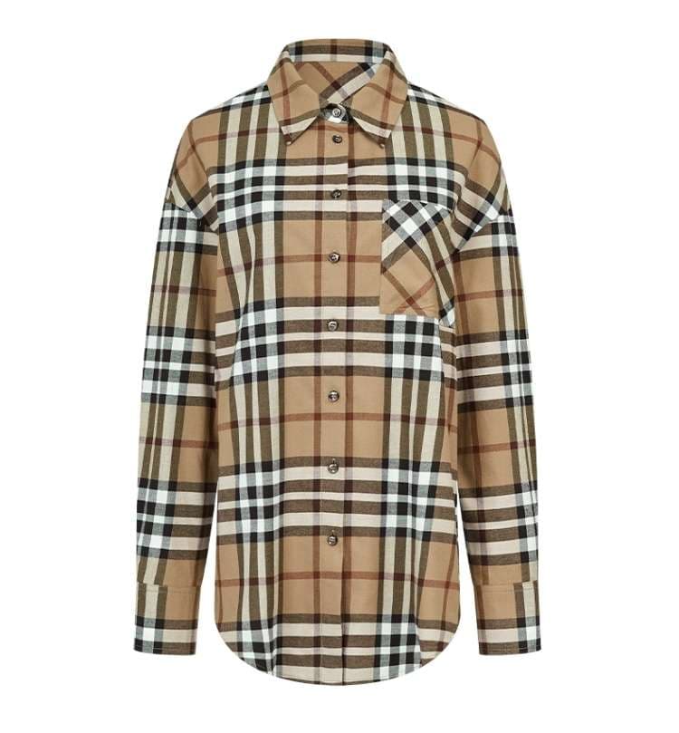 柄シャツ クラシック チェック柄 シャツ