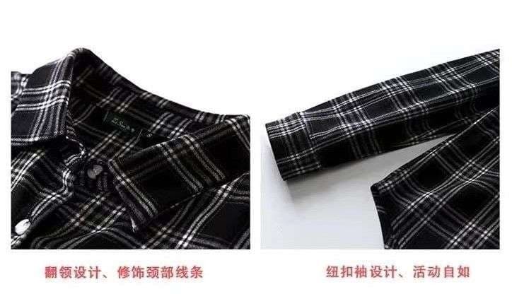 柄シャツ ゆったりチェック柄シャツジャケット