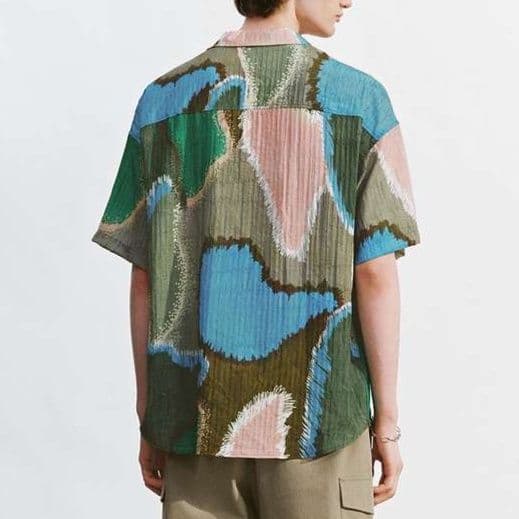 柄シャツ アーバンアートシャツ