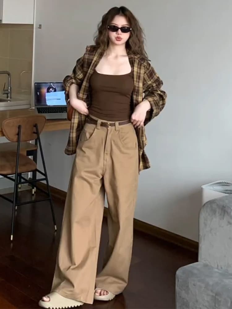 柄シャツ 柄シャツ クラシック格子模様シャツ
