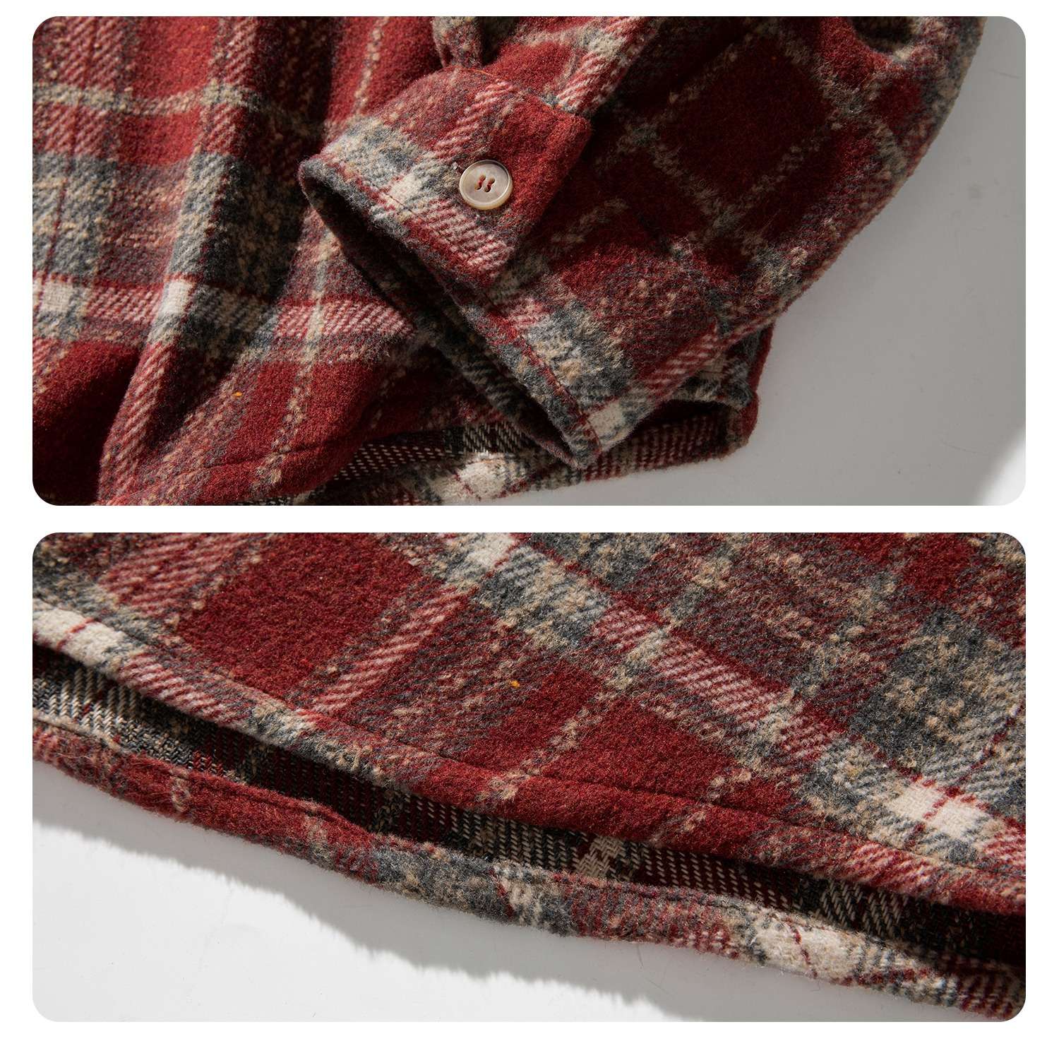 チェック柄シャツ　ゆるふわ カジュアル 柄シャツ メンズ レディース